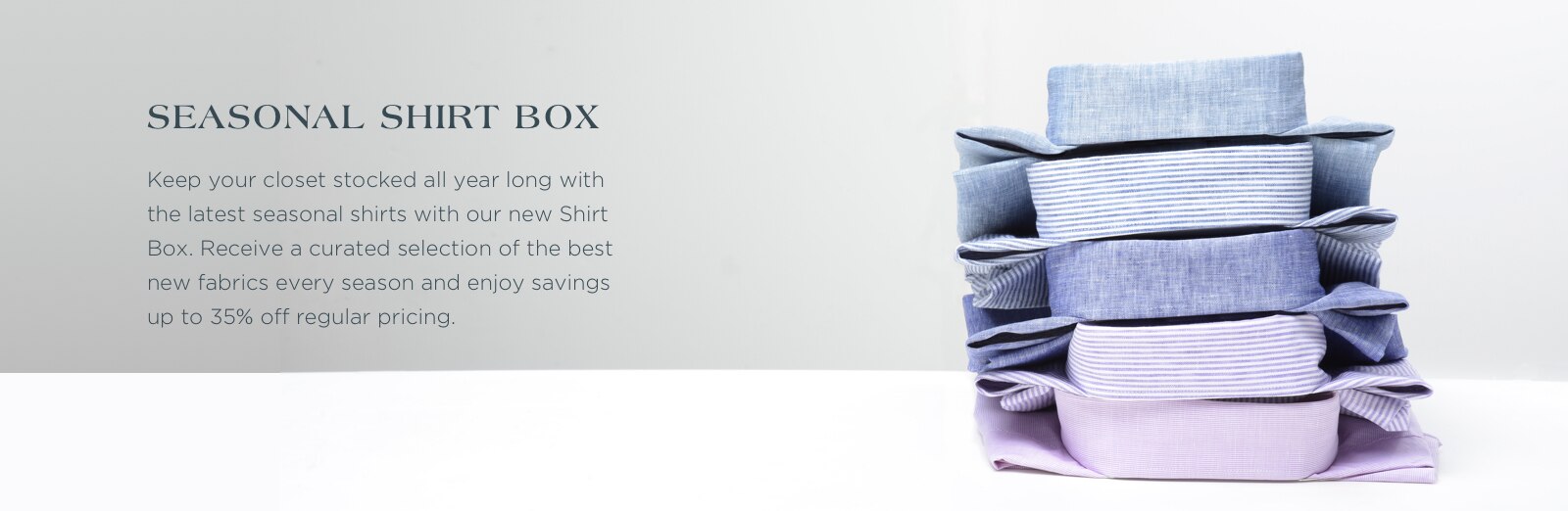 Shirt subcription box